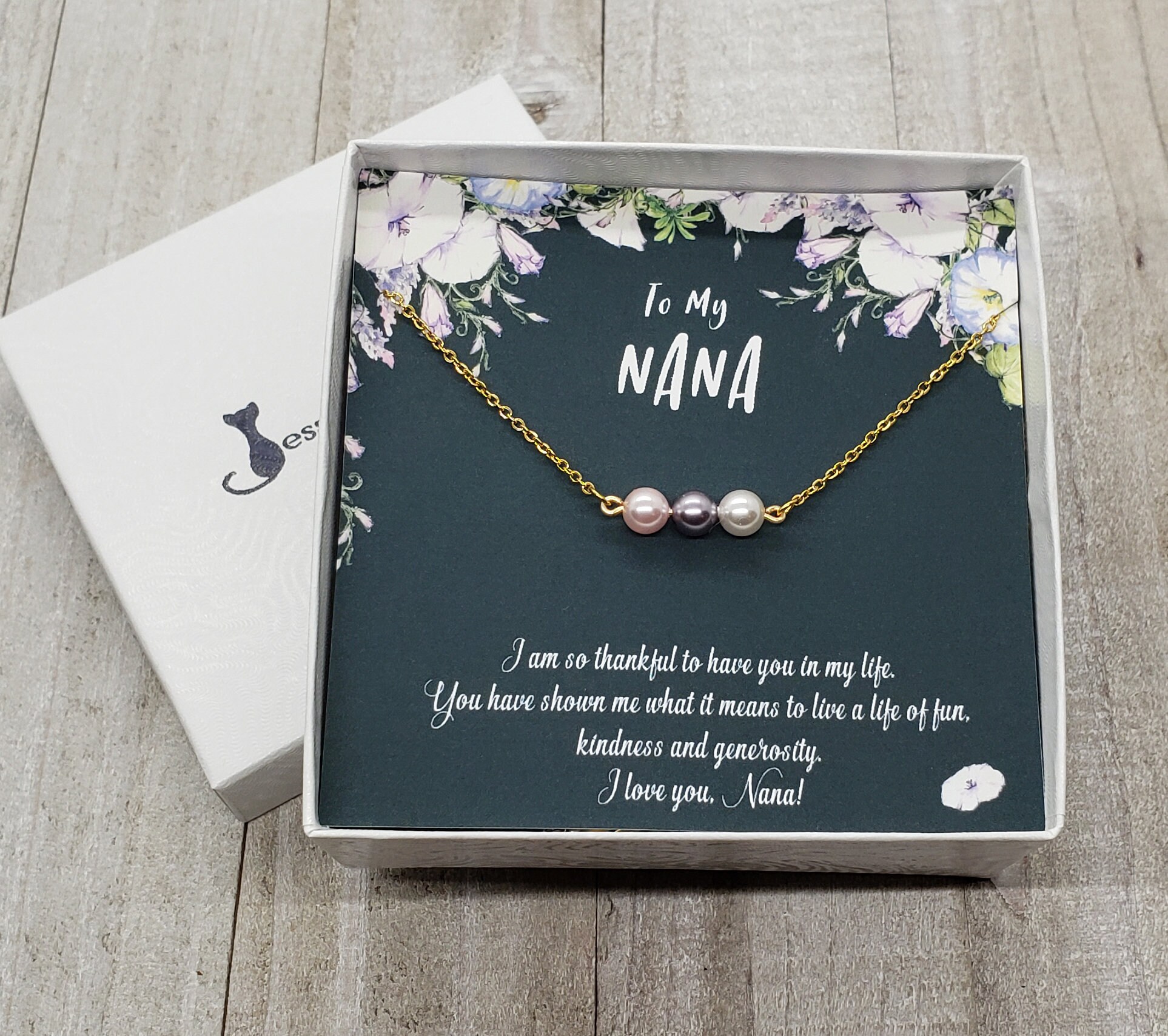 Personalized nana necklace deals