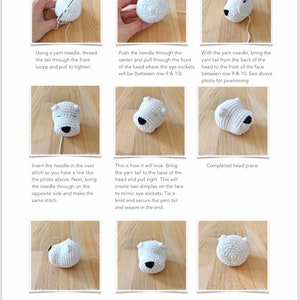 AMIGURUMI PATTERN/ Tutorial Bundle (english) Amigurumi West Highland ...