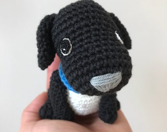 Customisable LABRADOR crochet amigurumi, crochet dog, amigurumi dog, labrador gift, dog gift for kids, dog baby gift, gift for her, dog l