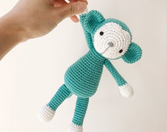 MONKEY crochet amigurumi, crochet monkey, amigurumi monkey, monkey baby gift, monkey children toy, monkey toy, nursery decoration, gift kids