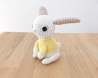 BUNNY crochet amigurumi, crochet bunny toy, amigurumi bunny, bunny gift for kids, bunny baby gift, bunny gift