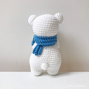 AMIGURUMI PATTERN/ tutorial English Amigurumi Polar Bear Astro the Polar Bear pdf US terminology image 8