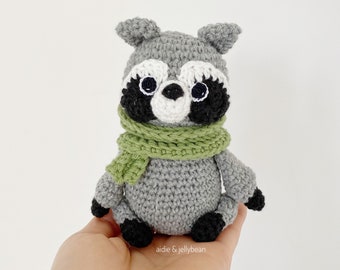 Amigurumi Crochet Racoon
