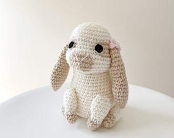 BUNNY crochet amigurumi, crochet bunny toy, amigurumi bunny, bunny gift for kids, bunny baby gift, bunny gift