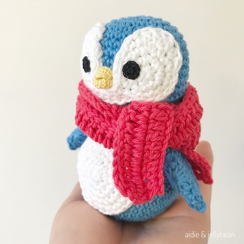 US terminology Felix the Happy Little Penguin pdf Amigurumi Penguin AMIGURUMI PATTERN tutorial English