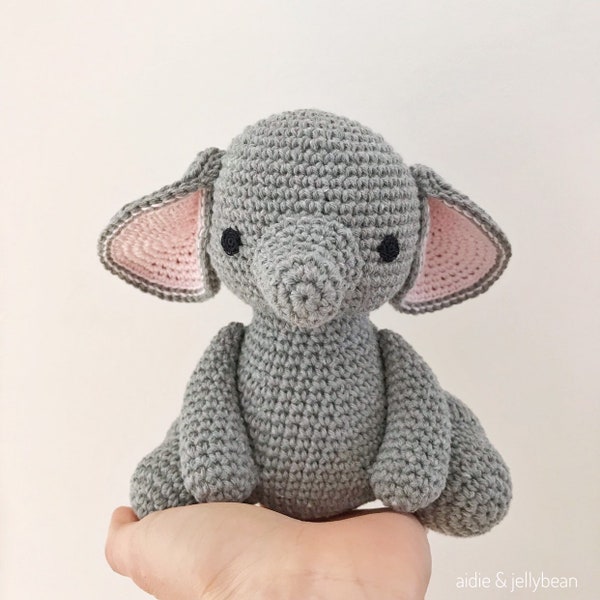 ELEPHANT crochet, amigurumi elephant, elephant baby gift, elephant newborn gift, elephant gift for kids, elephant toy, elephant gift