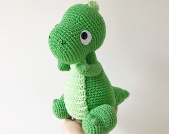 DINOSAUR crochet, amigurumi dinosaur, dinosaur baby gift, dinosaur newborn gift, dinosaur gift for kids, crochet dinosaur