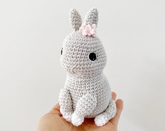 BUNNY crochet amigurumi, crochet bunny toy, amigurumi bunny, bunny gift for kids, bunny baby gift, bunny gift