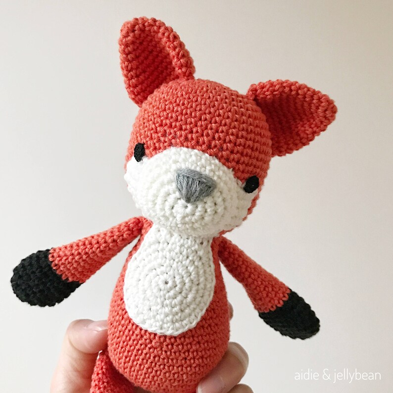 FOX Crochet Amigurumi Amigurumi Fox Crochet Fox Fox Baby - Etsy Australia