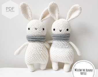 AMIGURUMI PATTERN/ tutorial (English) Amigurumi Bunny - "Willow the Bunny" pdf - US terminology