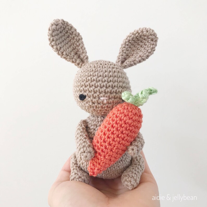 BUNNY trio set, amigurumi bunny set, crochet bunny set, Easter gift, gift for kids, crochet toy, easter decoration, easter basket gif image 8