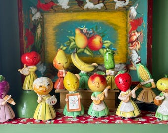 Set musicale Napco Farmgirl con ragazze antropomorfe sale e pepe [11/12]