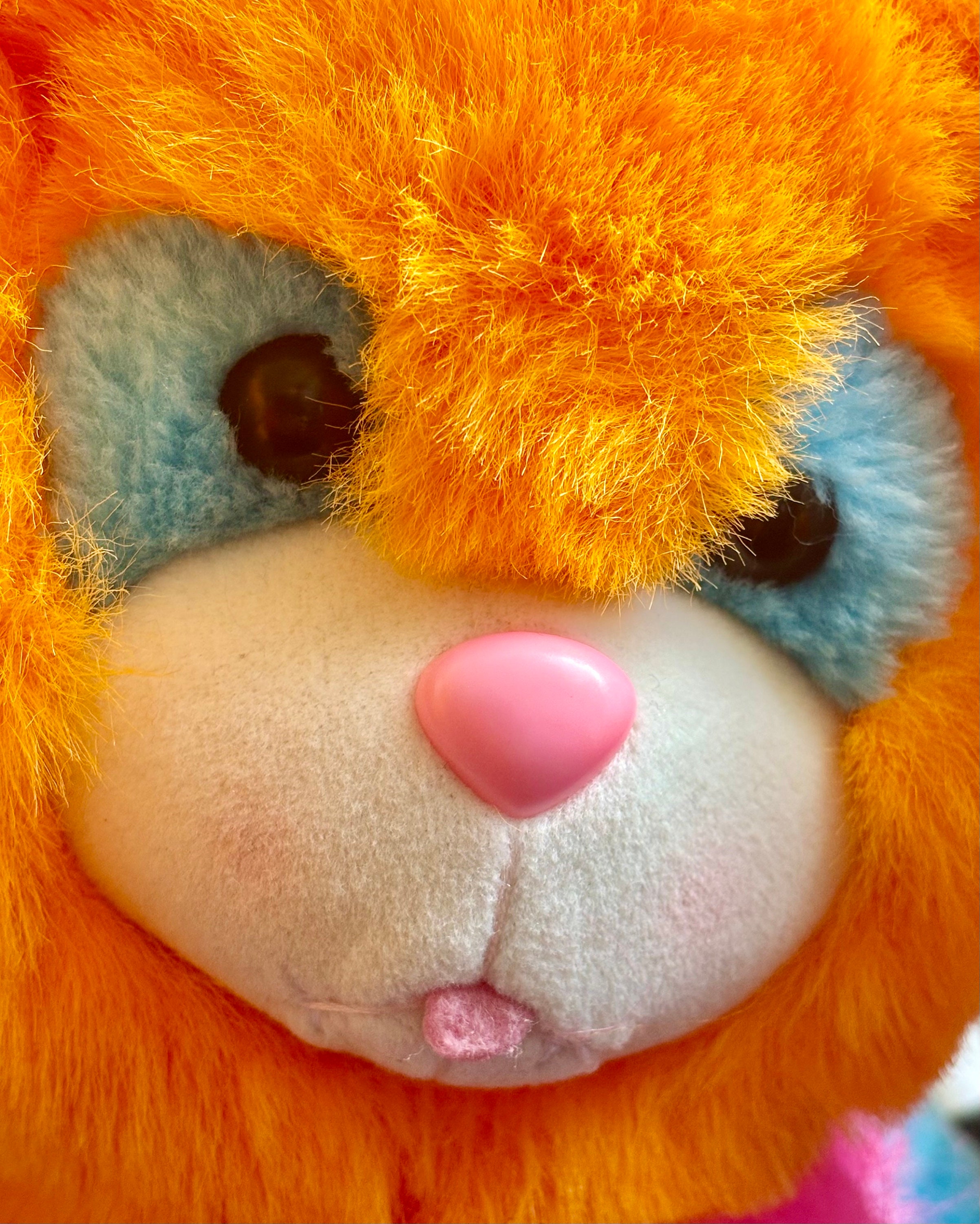 タイムセール 半額 and Barbie Dog Plush 1980s the Blue Pink Orange Neon Rockers その他