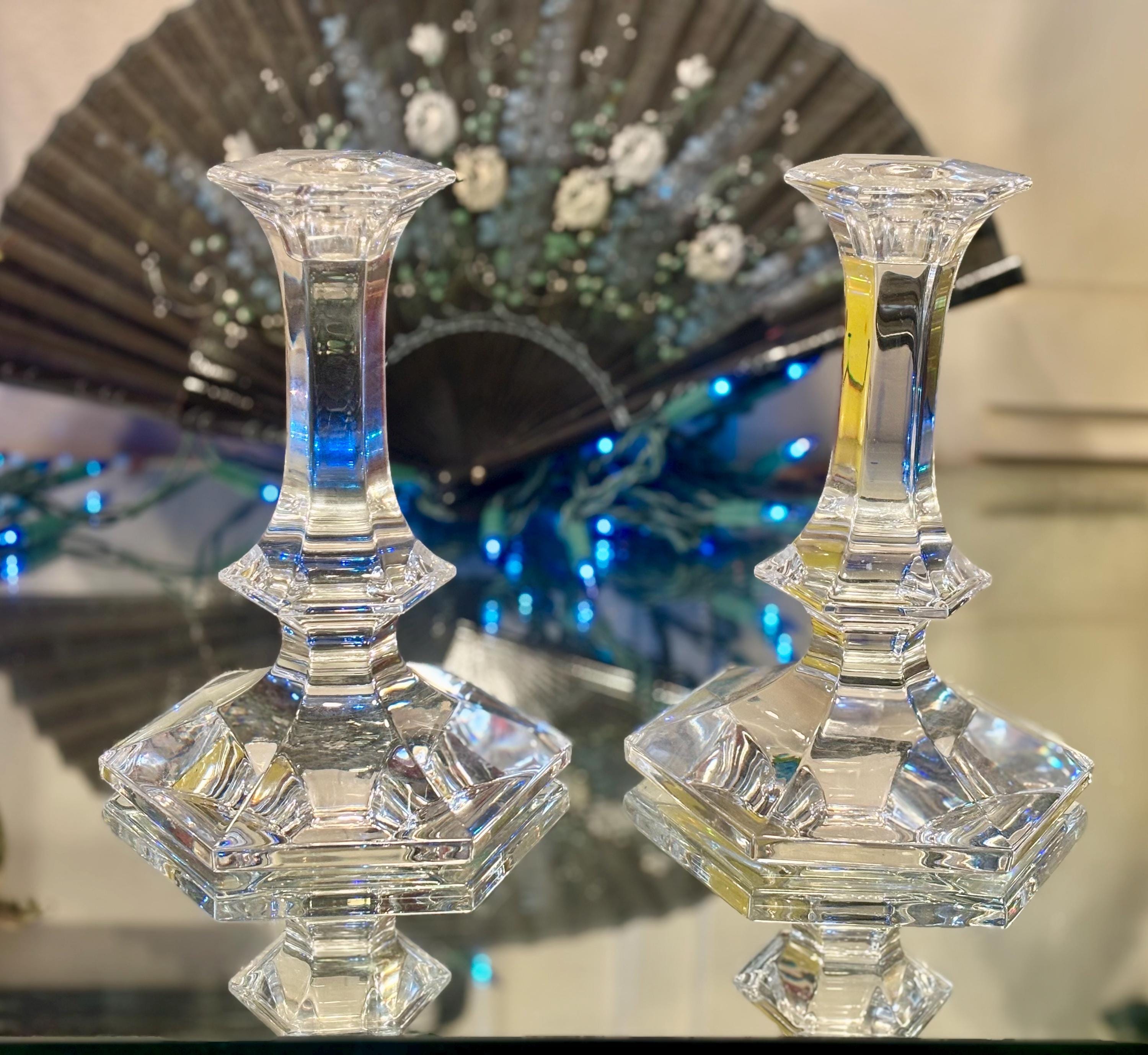 Val Saint Lambert Candlestick - Etsy