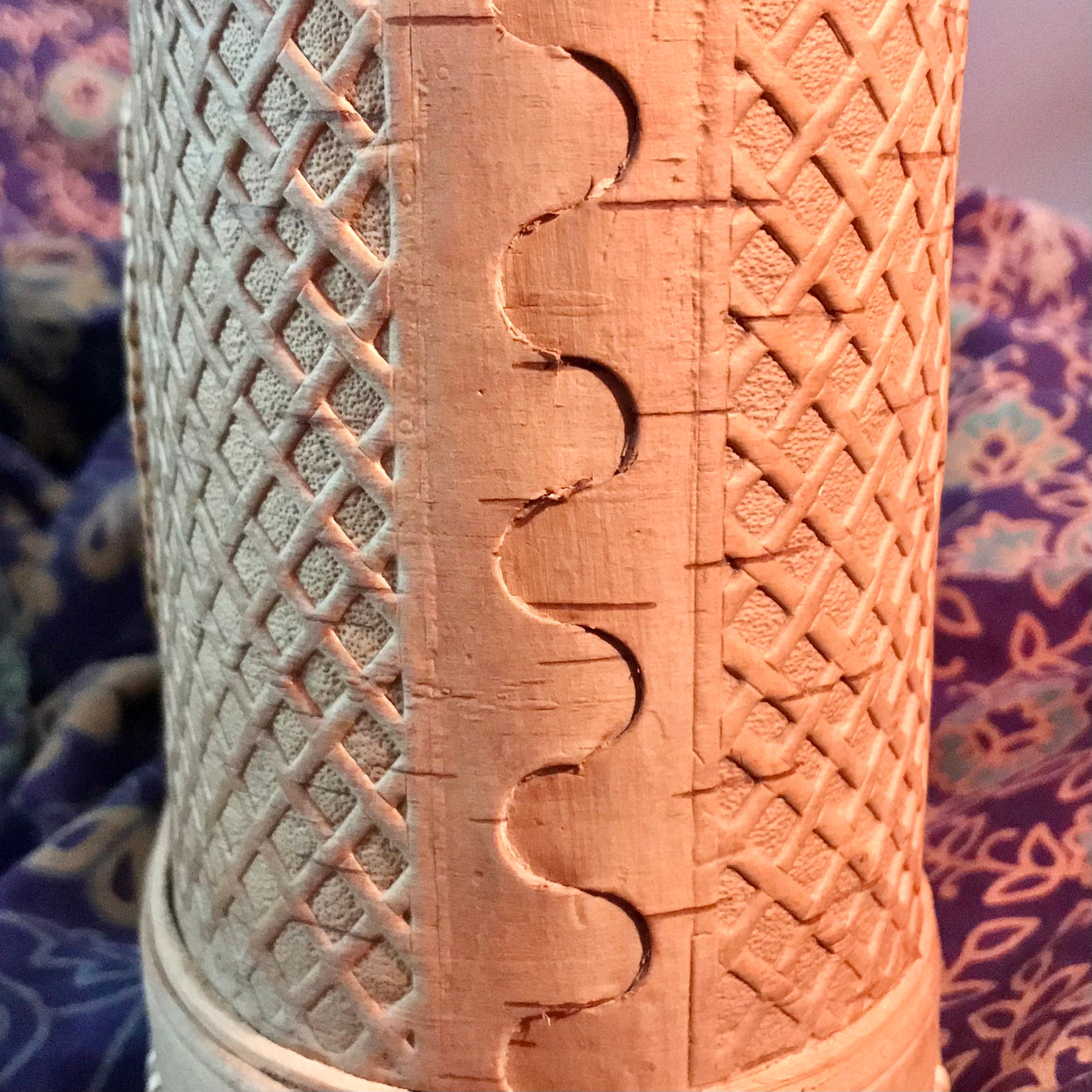 Handmade Russian Birch Bark Bread Basket Etsy