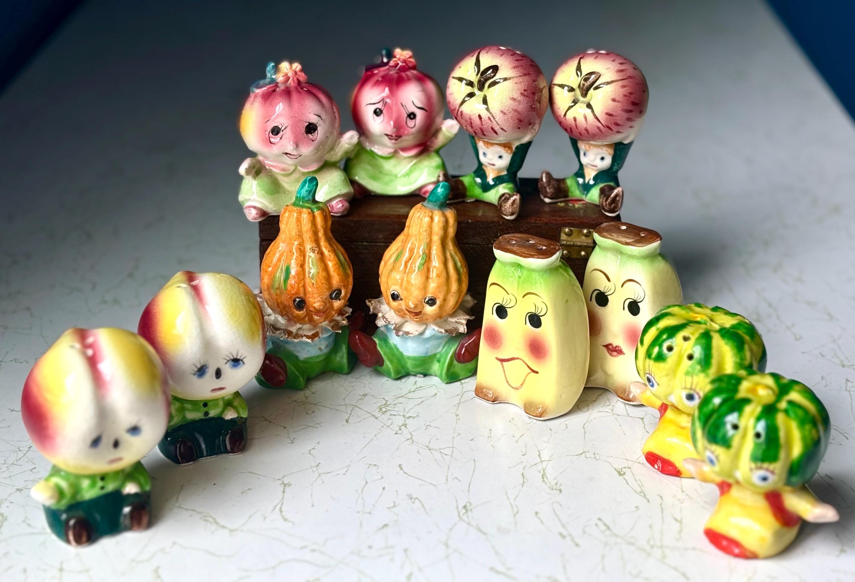 【ヴィンテージ】RelcoJapan Salt & Pepper Shakers Salt and Pepper Shaker Japan - Etsy UK