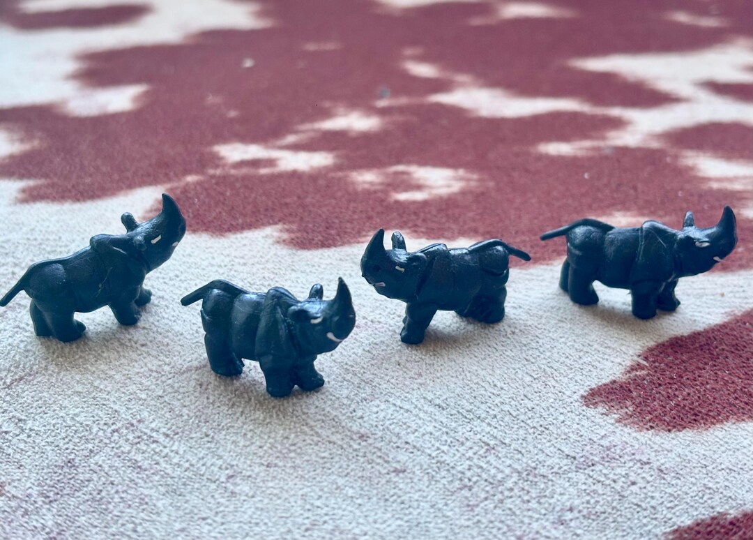 Promo Items Mini Rubber Rhinos