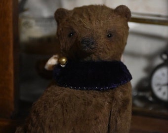 Sculpture textile Teddy Bear Artist Teddy Bear Ourson Ours ancien Style vintage