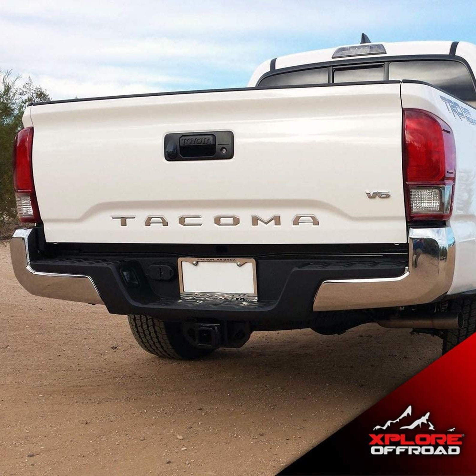 Toyota Tacoma Tailgate Insert Letters 2016 2019 High Grade Etsy