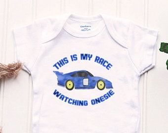 Racing Car Baby Onesie® – Daddy's Race Day Buddy
