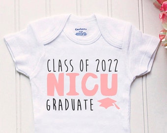 NICU Graduate Onesie® - preemie outfit, preemie grad bodysuit, baby NICU Onesie®, preemie Onesie® , preemie baby shirt, NICU baby shirt