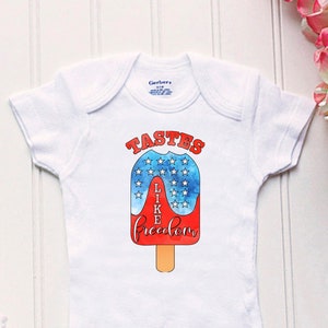 Taste&#39;s like Freedom Onesie® -4th of July Onesie®,  Fourth of July Shirt, patriotic Onesie®, 4th of July Kid&#39;s Shirt, USA Onesie®, USA Shirt