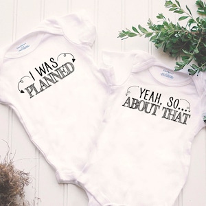 Funny Twin Onesies® - baby Twin Outfits, Twin Baby Onesies®, Cute Twin Onesies®, Twin Baby Gift, Twin Baby Shower Gift, Funny Twin Gift