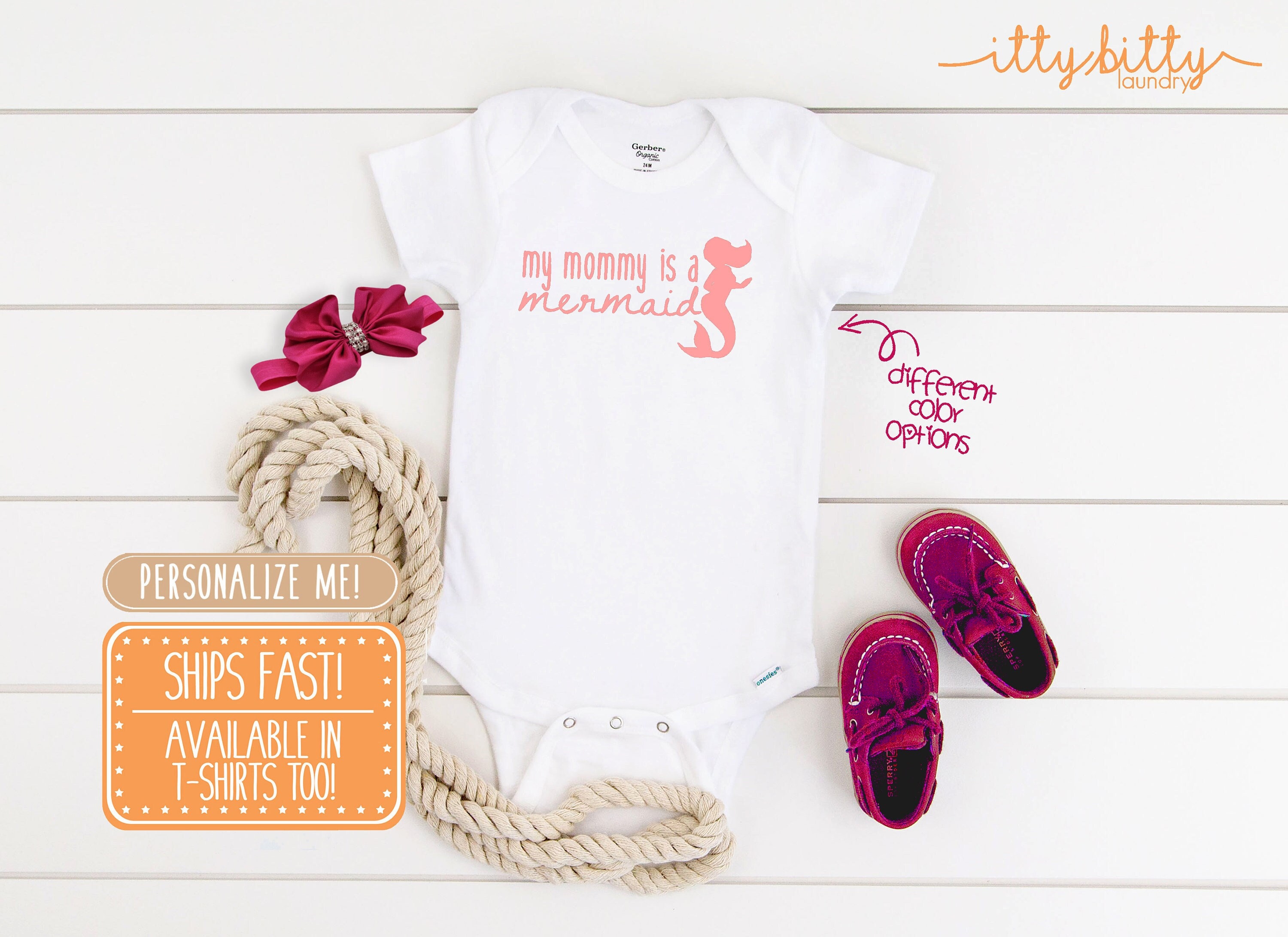 Mermaid Onesie baby mermaid outfit merbaby Onesie mermaid baby