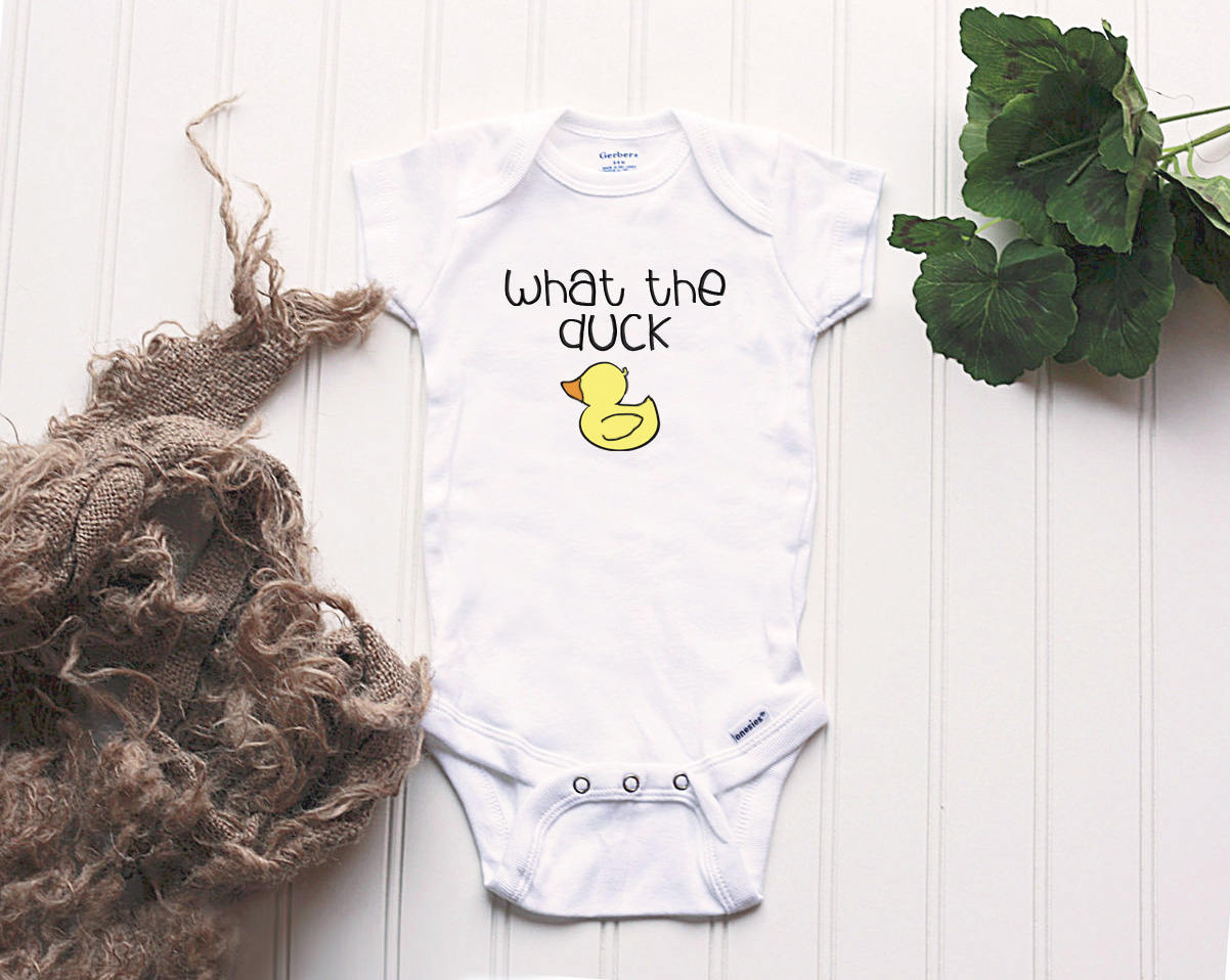 Mommy and me duck onesies hotsell