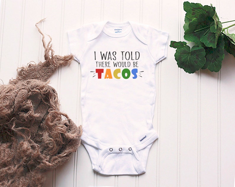 I was told there would be Tacos Onesie® taco tuesday | Etsy