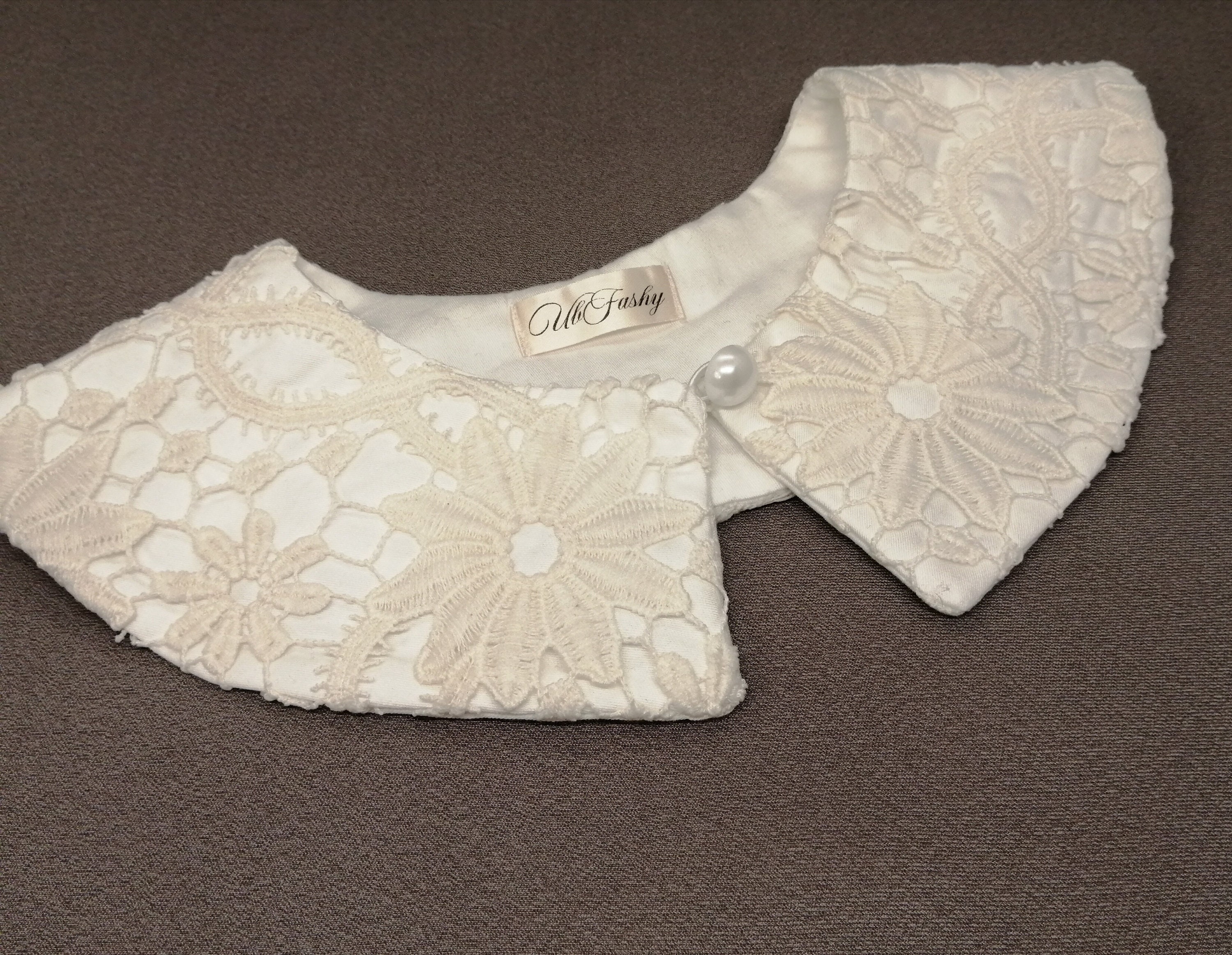 Châle En Dentelle Blanche Avec Manches - Col Amovible, Style Vintage, Pour Mariage Ou Quotidien - 9