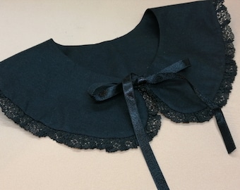 Colletto Finto Da Donna Colletto Di Camicia In Pizzo Falso Decorazione Camicetta Abo Maglione Staccabile Colletti Falsi Accessori Di Abbigliamento Di Moda - Foto 6