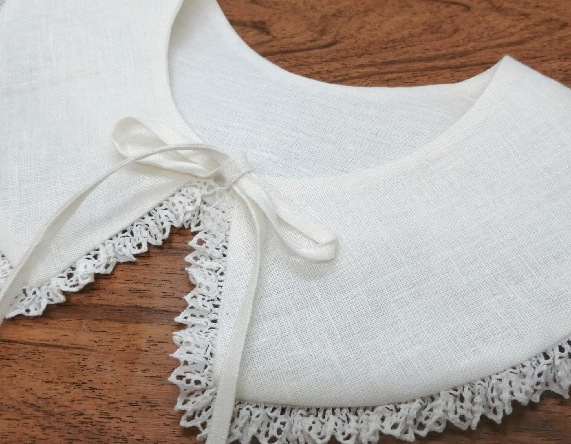 XEPST Falscher Kragen Für Damen – Weiß, Peter-Pan-Kragen, Abnehmbar, Viktorianisches Design
