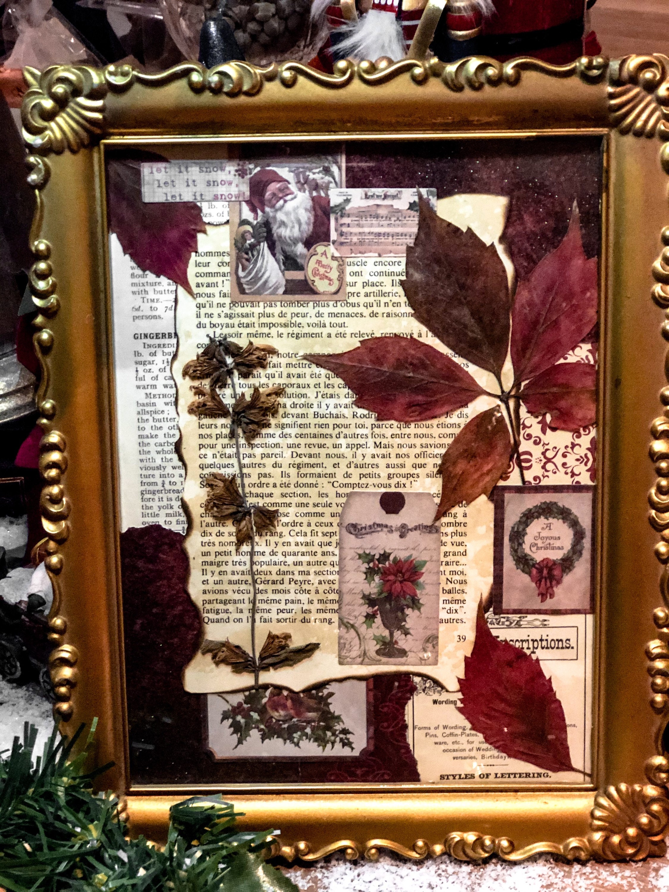 Herbier Vintage de Noël