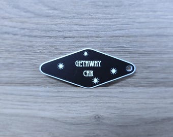 Taylor Inspired Keyring – Getaway Car Keychain | Swiftie Gift Idea | Reputation Era Merch | Swiftie Stocking Stuffer