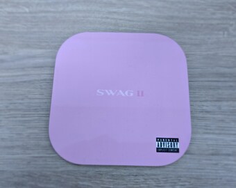 Swag II Album Belieber Fan Engraved Slate Coaster – Music Lover Gift