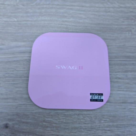 Swag II Album Belieber Fan Engraved Slate Coaster – Music Lover Gift