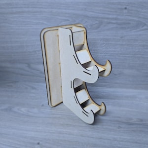 Wooden Gaming Controller Stand & Headset Holder | Laser Cut Xbox/PS5 Controller Display Stand | Gamer Desk Organiser | Gaming Gift