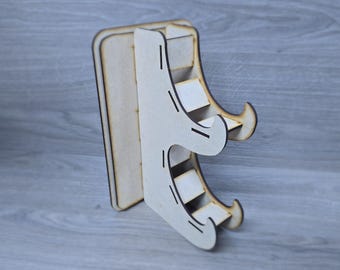 Wooden Gaming Controller Stand & Headset Holder | Laser Cut Xbox/PS5 Controller Display Stand | Gamer Desk Organiser | Gaming Gift