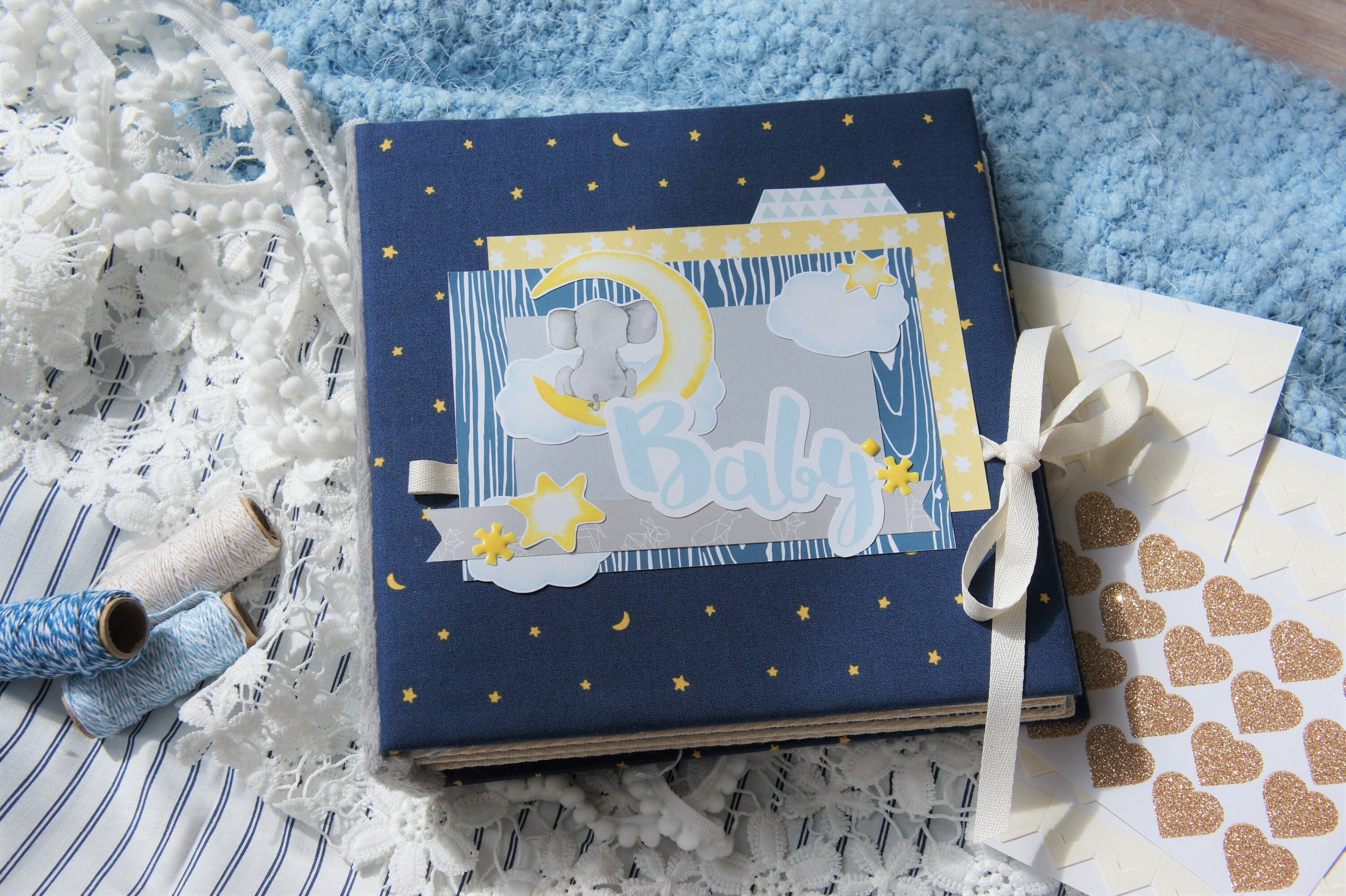 Personalised Baby Boy Book Toddler Memory Book Premade Etsy
