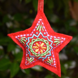 Bohemian Star Ornament