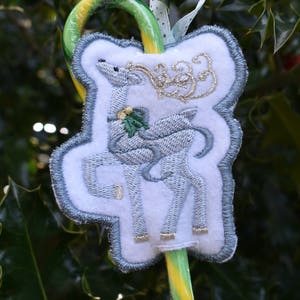 Reindeer Candy Cane Holder