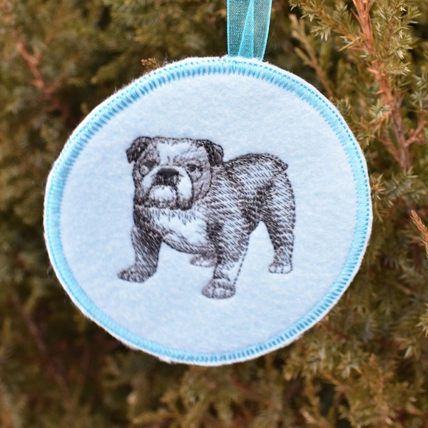 English Bulldog Ornament