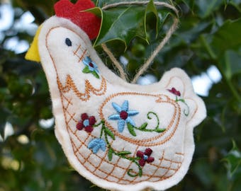 Hen Ornament