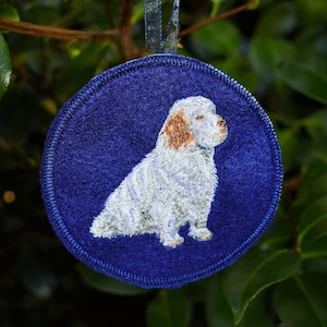 Clumber Spaniel Ornament