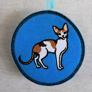 Devon Rex Cat Ornament