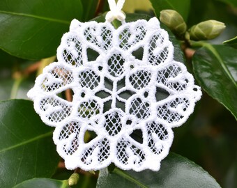 Star Snowflake Ornament