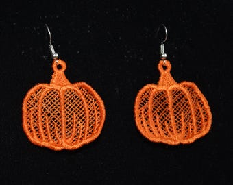 Pumpkin Earrings