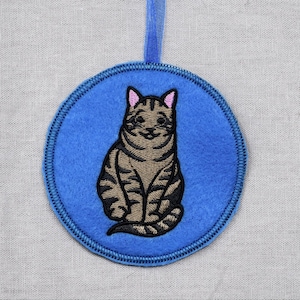 Tabby Cat Ornament