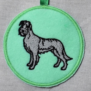 Irish Wolfhound Dog Ornament